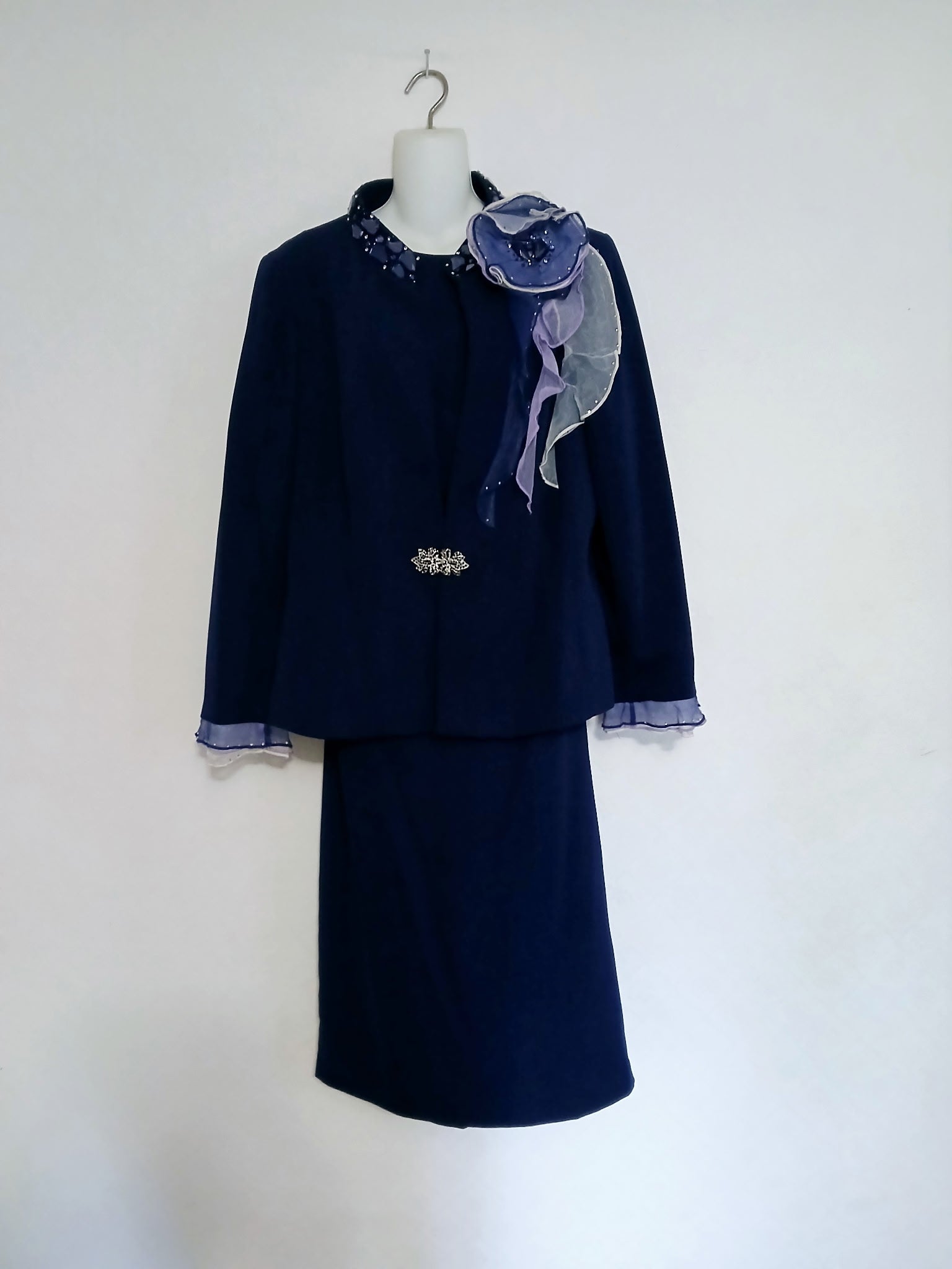 Navy Blue 3 piece Suit