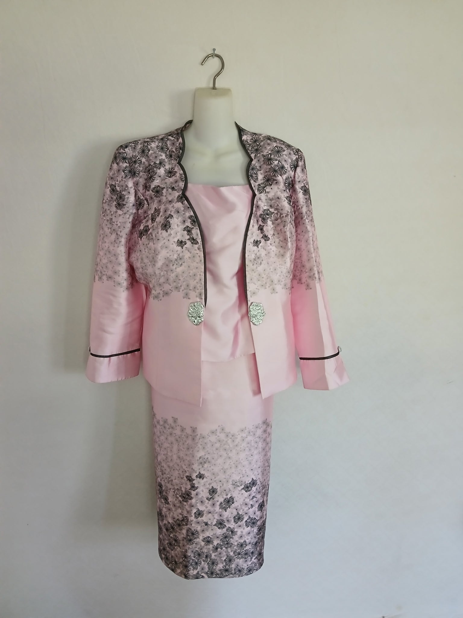 Pink and Smokey Grey