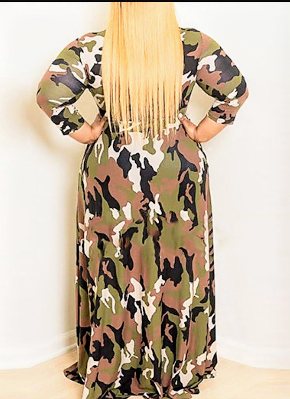 Camo Plus Size Dress