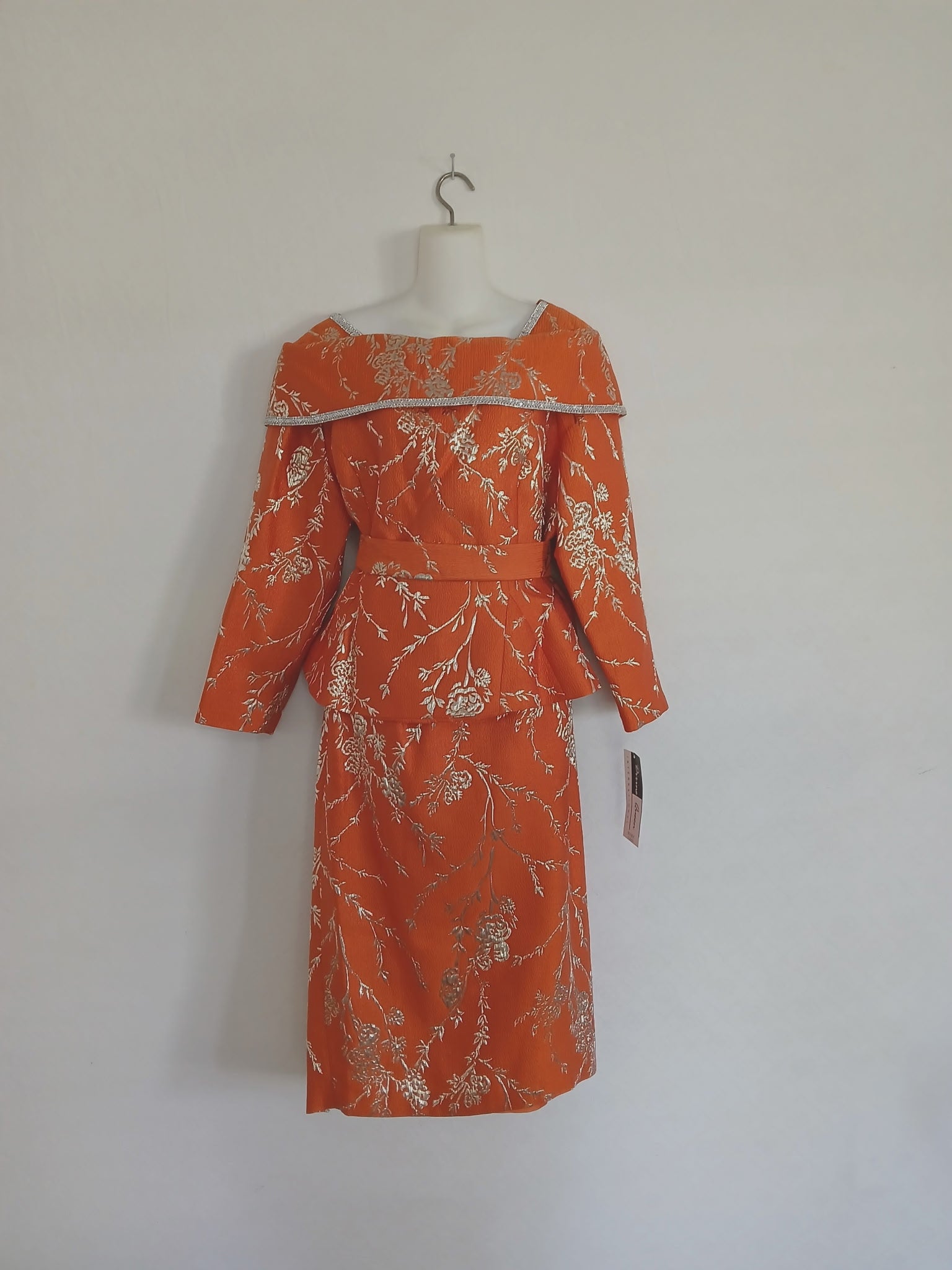 Orange 2 Piece Suit