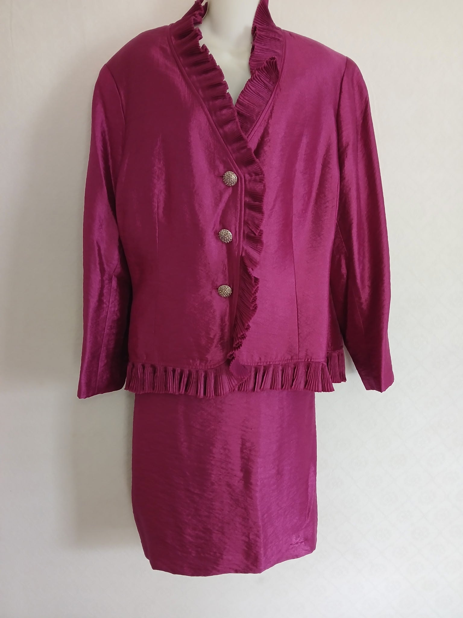 Wine Suit Size 20W